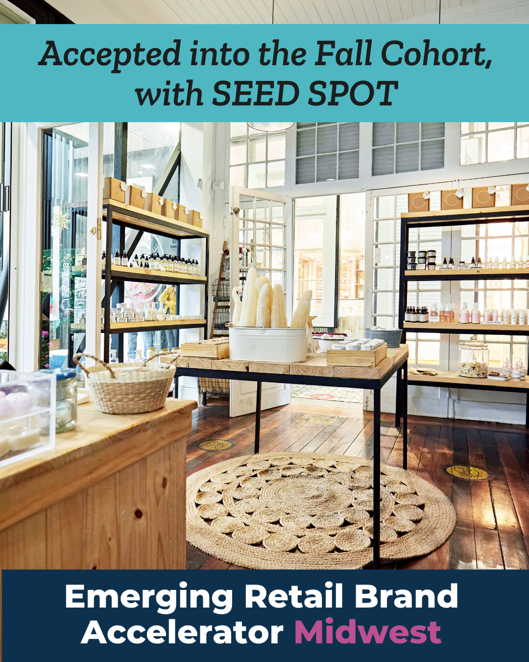 Joyfluent (BrewJoy parent company) accepted into Emerging Retail Brand Accelerator Midwest with SEED SPOT